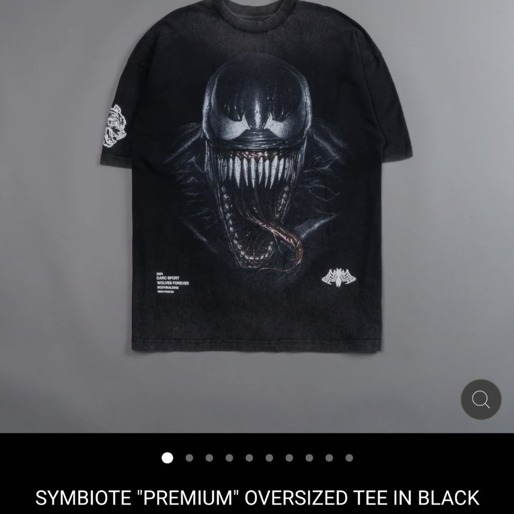 *BRAND NEW, SEALED* *IN HAND, READY TO SHIP* Darc Sport x Venom SYMBIOTE Shirts